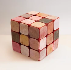 An unsolvable Rubik's Cube